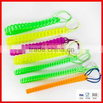 Multifunction silicone bracelet silicone headwear for girl