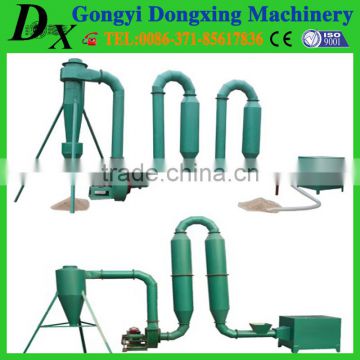 China made smallest pipeline Hot air sawdust dryer