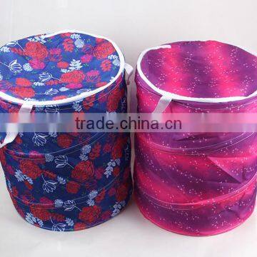 2016 Hot Sell Cloth Storage Basket/Bin With Cover