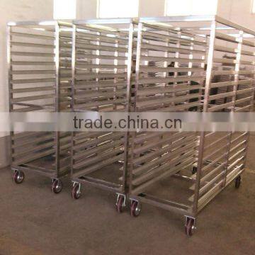 Stainless Steel 304 Plate Trolley for Workshop