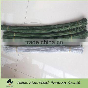 darkgreen paper covered stem wire