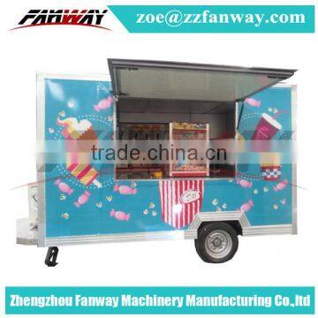 New style and hot selling food trailer/mobile food trailer/food vending trailer