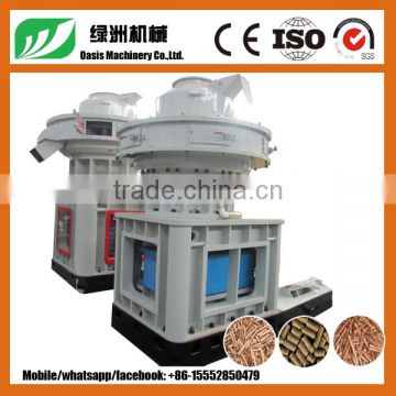 adjustable filings granulating wood pellet machine