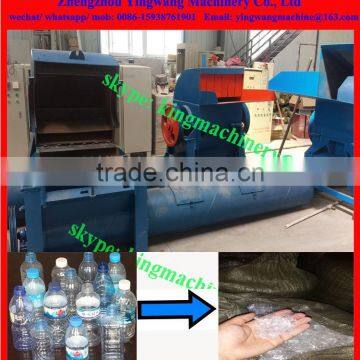 waste PET beverage bottle crushing machine