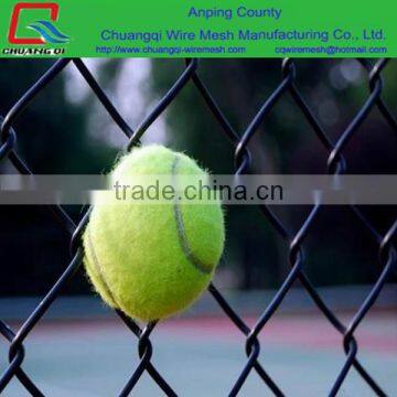 PVC coated Diamond Mesh Fence/chain link fence for gardens, sports court