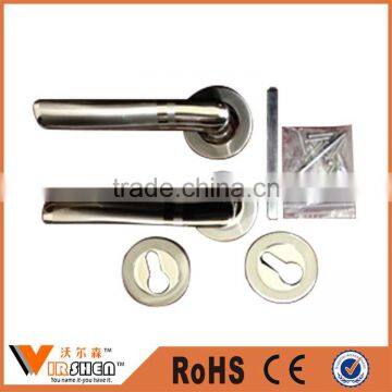 Premium Bathroom Stainless Steel Plate Hotel Bathroom Door Lever Handle