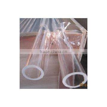 wide range round clear hollow PMMA / Plastic acrylic tube YT-A01