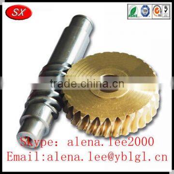 Various types brass worm gear,precision bevel gear,fixed gear