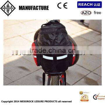 Extensible Bike Cycling Rear Seat Carrier Bag Pannier Quick Release photo-3