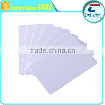 CR80 printable PVC ID card thermal printer /credit card size inkjet printer blank pvc id card