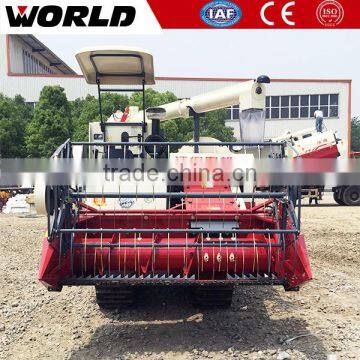 Full Feeding WORLD Brand 88HP 4LZ-4.0E Mini Rice Combine Harvester Price photo-4