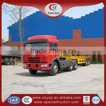 Factory Price 40T Heavy Duty Low Bed Car Trailer
