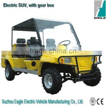 off road Electric ATV,4 seats with cargo bed , CE approved