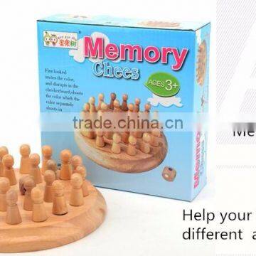 OEM Custom Kids Intelligence Wooden Education Toy Play Chess Game photo-6