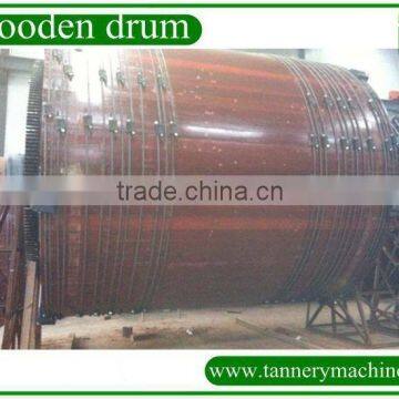 supply leather material Overloading Wooden drum for Soaking/Liming/Tanning