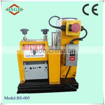 High Speed Automatic Electrical stripping Copper Wire Skin Removing Machine