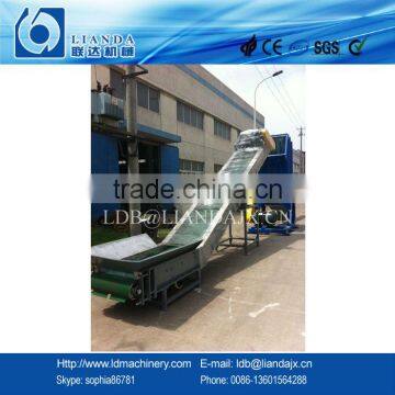 waste plastic PET bottle crusher