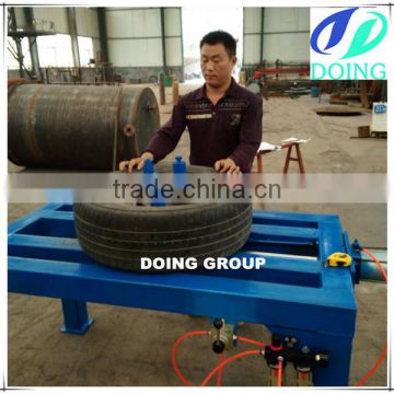 2015 new technology tyre doubling & unpacking machine supporting for tyre pyrolysis plant