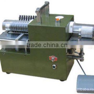 Small Table Leather Splitter Leather Strip Cutting Machine