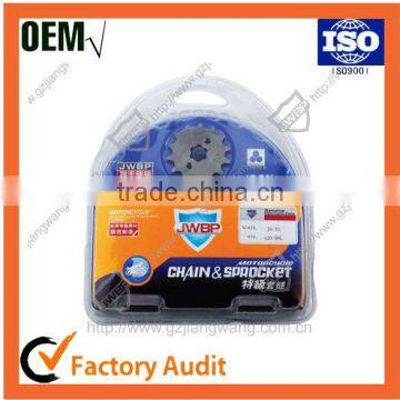 Buena Calidad CG125 Cadena Y Pinon Para Motocicleta photo-5