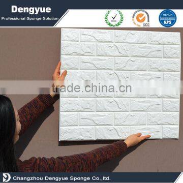 Wholesale Wall Decoration Faux Brick Stone 3d Wallpaper Sticker for TV Walls / Sofa Background Wall Decor photo-2