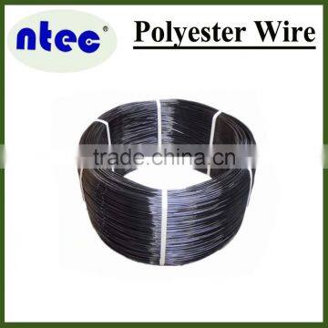 2.5mm black 100% polyester monofilament wire for greenhouse sunshade net wire