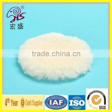 Best Quality Sheepskin Polishing Pad With Nylon Tape Back photo-2
