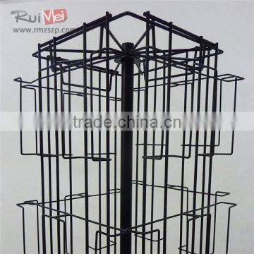 Floor Standing Metal Wire Display Stands for Business Cards photo-3