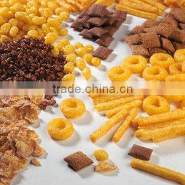 puffed corn snacks making machine/small corn snack extrusion machine