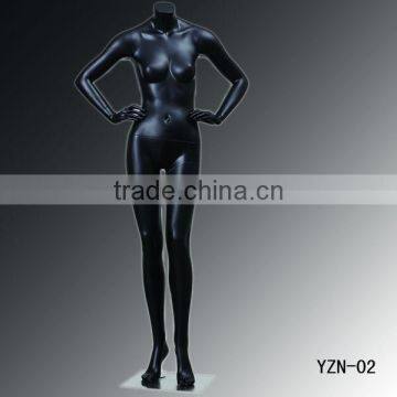 Latest Adjustable Window Display Black Headless Petite Female Mannequin photo-3