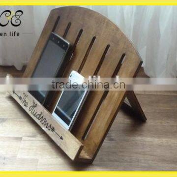 Wooden Phone Stand Cookbook Holder IPad Holder Mothers Day Gift Christmas Gift