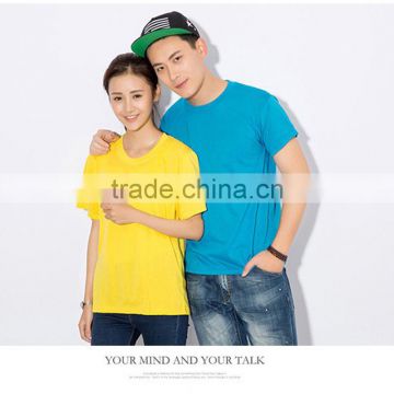 100 Cotton Fabric T-Shirts Cheap Screen Print T-Shirt Printing