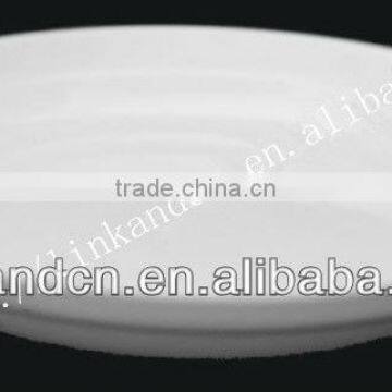 KC-00785 hand made white ceramic bowl