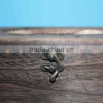 Sycamore Wood Rectangular Wooden Tissue Box, Hotel Home Use Napkin Box photo-5