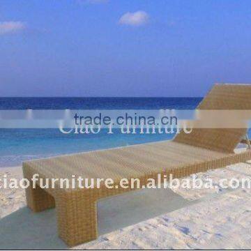 Outdoor Beach Lounge Furniture Used Patio Rattan Lounge Chair photo-2