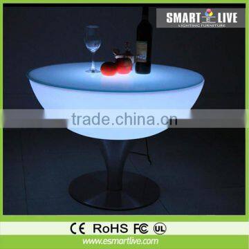 led bar coffee cocktail illuminated table color change night club furniture