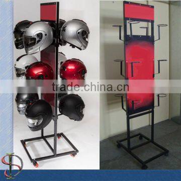 helmet POP display rack