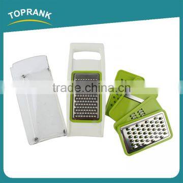 Toprank As Seen On TV 5 In 1 Stainless Steel Mini Vegetable Slicer Vegetable Fruit Food Chopper Julienne Vegetable Slicer photo-2
