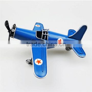 Custom reminiscence fighter aircraft model vintage metal model plane