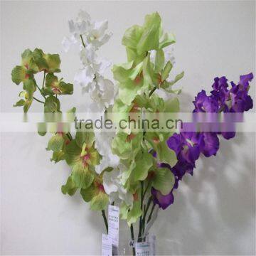 China wholesale factory price plastic lavender flower for home decoration artificial orchid