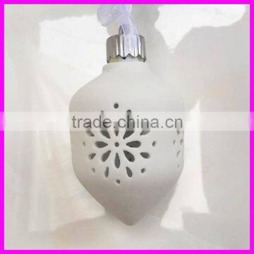 Wholesale Price Ceramic Gifts With Hollow LED Design Christmas Decoration photo-2