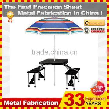 SMALL PASTIC FOLDING FOLDABLE CAMPING AND PICNIC TABLE AND CHAIRS SET IN CHINA photo-5