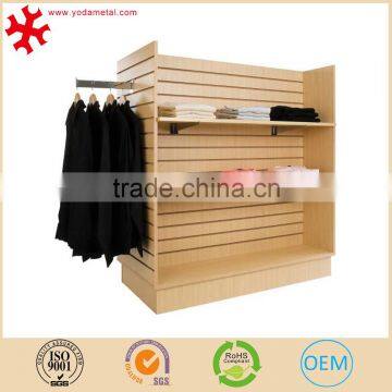 H-united Slatwall Stand Gondola With Shelevs for Clothing Retail Store With Good Quality photo-1