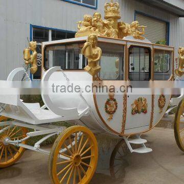 BISINI Royal Horse Carriage Cinderella Carriage Cake Stand(BG11-M093) photo-2