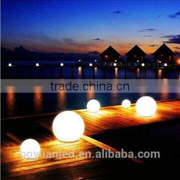 led glow swimming pool ball with color changing