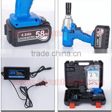 58V Electric Impact Wrench Cordless Power Spanner Set Rechargeable Torque Wrench photo-5