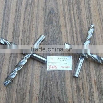 Straight shank solid drill