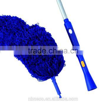 Telescopic microfiber flexible duster