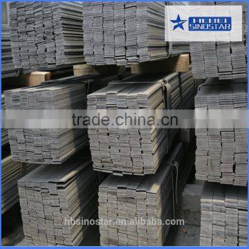 China supply best price ASTM BS DIN JIS GB Q235 Hot Dipped or Slitting flat bar dimensions for Construction