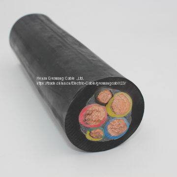 450/750 H07RN-F Flexible Rubber Sheathed Cable Rubber Insulation Cable 4*35MM2 photo-4